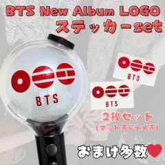 ◆ BTS New Album LOGOステッカー 2種set ◆