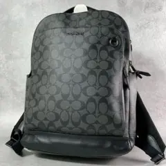 リカ様　COACH コーチ　リュック　シグネチャー　グラハム　コーデッド