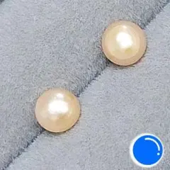 ピアス　レディース　パール　スターリングシルバー925　ピンク　バロック　淡水