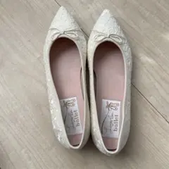 新品未使用 Launa lea balletラウナレアバレエ　レース　シューズ
