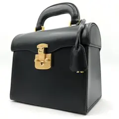 グッチ レディロック バニティ 2way アクセサリーポーチ ブラック