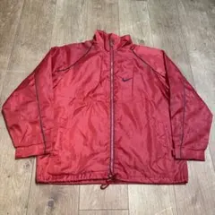 う*ー様 Nike ナイロンジャケット レッド　SIZE M