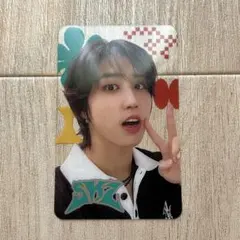StrayKids Qoo10アルバム特典クリアトレカ　ハン