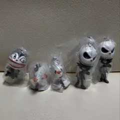 ナイトメア ビフォアクリスマス ガチャ マスコット　ゼロ　テディ ジャック