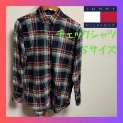 トミヒルフィガー シャツ S チェック柄 Tommy Hilfiger おしゃれ