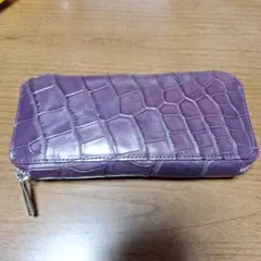 CROIXクロコダイルレザー長財布☆パープル紫☆クロワロワイヤル 2026年最新】CROIX ROYAL レディース 長財布の人気アイテム - メルカリ