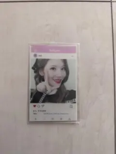 TWICE サナ タレントカード インスタ風