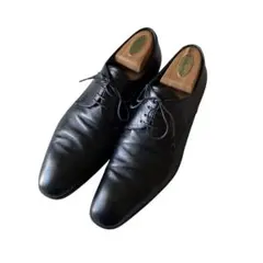 00s10s y2k PRADA プレーントゥ ストレートチップ レザーシューズ