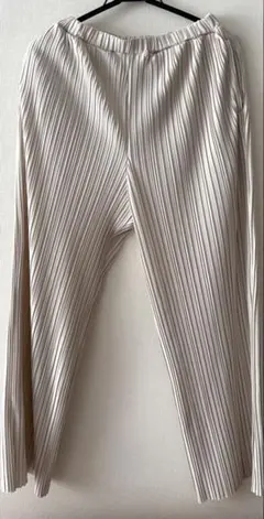 アイボリー ストライプ パンツ Mサイズお値下げしました！