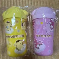 サンリオキャラクター大賞　一番くじ　タンブラー　マイメロディ　ポムポムプリン