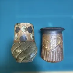 タイ古陶磁 スンコロク 宋胡禄 唐草文 盒子 香合 仕覆付 V 9902 - メルカリ