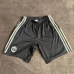 adidas マンチェスター・ユナイテッド ショートパンツ 黒