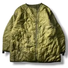US ARMY 80s 물고기 꼬리 까마귀 퀼팅 라이너 M