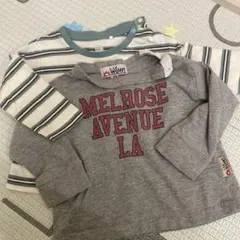 マーキーズ　ロゴＴシャツとボーダーTシャツ　セット