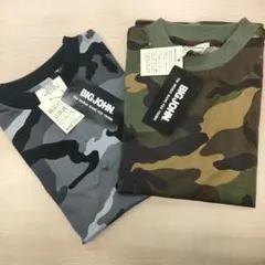 ☆2点セット☆BIG JOHN 迷彩Tシャツ 130cmのサムネイル