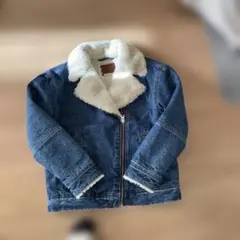 美品リーバイス プレミアム ボアデニムジャケット