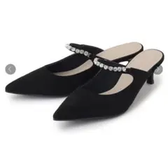 ビジューベルトミュール