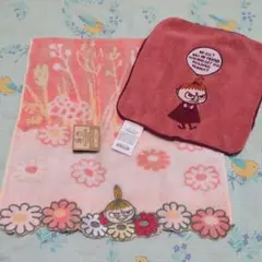 MOOMIN リトルミイ タオルハンカチ 2枚セットのサムネイル