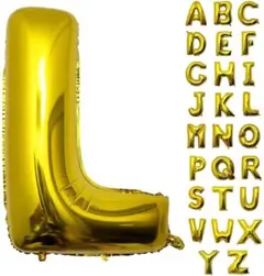 バルーン L 大きめ巨大 アルファベット 誕生日 パーティー 装飾 イベント