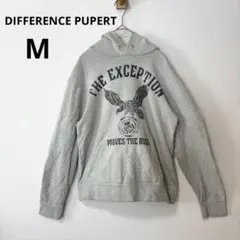 美品 ディファレンスルパート メンズ M イーグルプリントフーディー パーカー