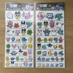 4size STICKER たまごっち　2枚セット