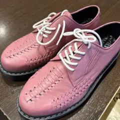 ローファー ピンク