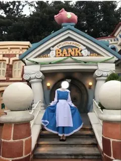 ディズニー　美女と野獣　ベル　コスプレ　衣装　ハロウィン