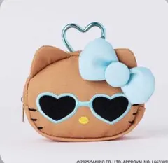 mini 1月号 増刊 日焼けしたハローキティのポーチチャーム