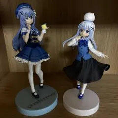 二次元キャラクター フィギュア 2体セット