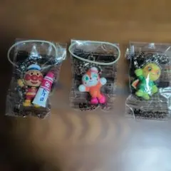 アンパンマン ストラップ 3個セット かわいい非売品