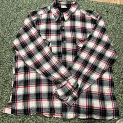 90s 初期　X-LARGE チェック柄ネルシャツ エクストララージ　usa製