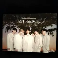 TXTライブビューイング特典ポストカード