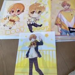 すとぷり　るうとくん　クリアファイル４枚セット