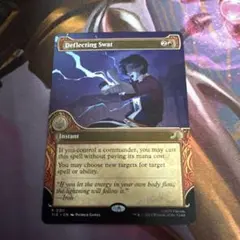 Deflecting Swat 偏向はたき　英語　1枚