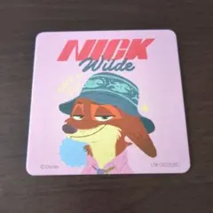 ズートピア2 オーマイカフェ コースター ニック