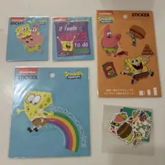 スポンジボブ　ステッカー　おまとめセット