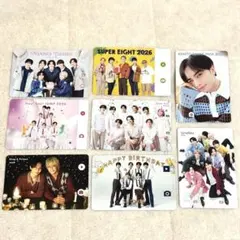 ジャニーズ バースデーカード★8枚セット 2026年2月着カード 閲覧期限内◎
