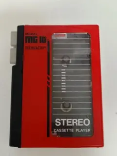 希少・当時物】 SHINAON製 ステレオカセットプレーヤーMG-600 - メルカリ