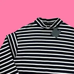 未使用 Outil Toricot Ger モックネックバスクシャツ フランス製