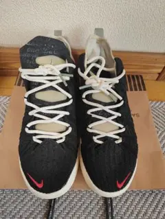 レア！Nike LeBron 18ブラック/ホワイト25センチ Nike Men's Nike Lebron 18 Low Triple Black Basketball Shoes