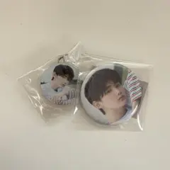 &TEAMジョウ(JO)缶バッジ＆キーホルダー セット