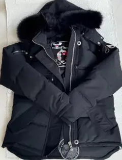 MOOSE KNUCKLES Mサイズ黒ファーダウン M