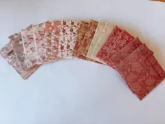 ハンドメイド ミニミニ封筒 フラワー アンティーク柄 16枚 紙もの②