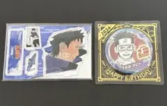 NARUTO うちはオビト バースデイ缶バッジ 名場面ジオラマフィギュア セット