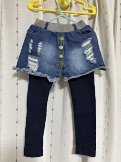 スパッツ付きスカート　110cm