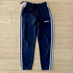 【美品】アディダス レディース ジャージ パンツ スウェット素材 黒 J/XS