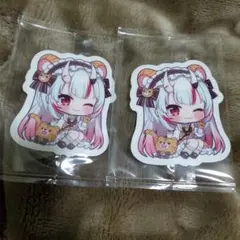 ホロライブ　チョコクランチステッカー　百鬼あやめ