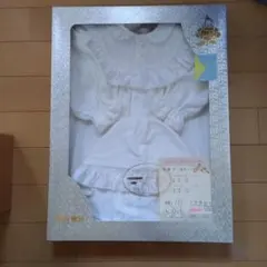 ベビードレスセット ホワイト 50cm 日本製