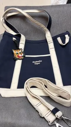 Onitsuka Tiger SMALL CANVAS BAGトートバッグ