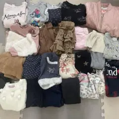 ブルゾンからパジャマまで　冬物24点　100サイズ